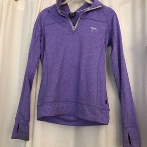Pink Victoria’s Secret Dri-Fit Quarter Zip